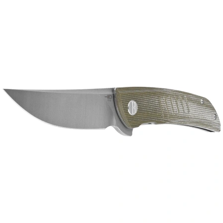 Bestech Swift Green Micarta, Satin D2 Knife (BG30A-1)