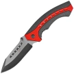 Nóż składany Herbertz Black-Red Aluminium, Black 420 (10000350)