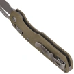 Microtech MSI S/E Knife OD Green Fluted G10, Apocalyptic P/S M390MK by Tony Marfione (210-11APFLGTOD)