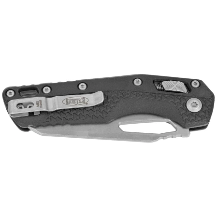Nóż składany Microtech MSI S/E Black Tri-Grip Polymer, Apocalyptic M390MK by Tony Marfione (210T-10APPMBK)