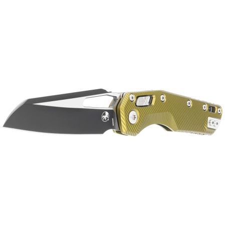 Nóż składany Microtech MSI S/E OD Green Fluted Aluminium, Black M390MK by Tony Marfione (210-1FLOD)