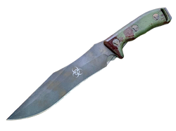 Nóż Microtech Arbiter S/E Signature Outbreak G10, Outbreak M390MK by Adam Marfione (104-1OBS)