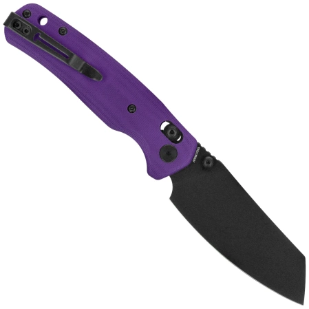 Bestechman Cicada's Wing Purple G10, Black 10Cr15MoV (BMK06B)