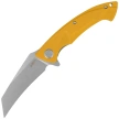 Kubey Anteater Yellow G10, Dark Oxide Beadblasted 14C28N (KU212K)