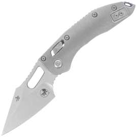 Microtech Marfione Select Stitch Ram-Lok S/E Knife Titanium, Double Vapor Blast HW, Stonewashed M390MK by Borka Blades and Tony Marfione (169RL-10MS2)