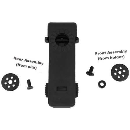Mocowanie ESP Roto 360° Belt / MOLLE Clip, Czarne (UBC-02)