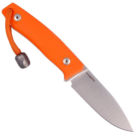 Nóż LionSteel Bushcraft Orange G10, Satin Blade (M1 GOR)