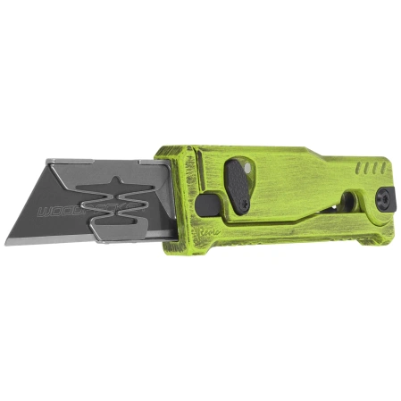 Nóż grawitacyjny Reate EXO-U V2 Green Plain Aluminium, Stainless Steel