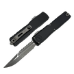 Microtech Ultratech Gen IV Interceptor Signature OTF Knife Black Aluminium, Apocalyptic M390MK by Tony Marfione (11174-10APS)