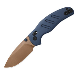 Nóż składany Kizer C01C 2.9 CD Blue Aluminium, Sunset Metal PVD Elmax by Sheepdog Knives (Ki3488.29CDA1)