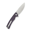 Civivi Merit Knife Purple Canvas Micarta, Satin 14C28N (C24012-3)