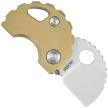 Bestechman Turtle Knife Gold Titanium, Bead Blasted 14C28N (BM20C)