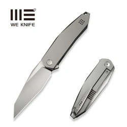 Nóż składany WeKnife Tally LE ???/200 Polished Titanium, Hand Rubbed Satin M390 (WE23090-2)