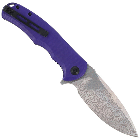 Nóż składany Civivi Praxis Purple G10, Damascus (C803DS-2)