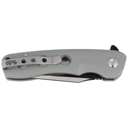 Bestech Arctic Grey G10, Black / Satin D2 knife (BG33C-1)