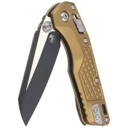 Nóż składany Microtech MSI Ram-Lok Mini S/E Frag Tan Aluminium, Black M390MK by Tony Marfione (210M-1FRTA)