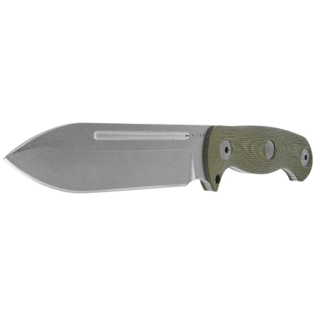 Nóż Kizer Drop Bear Fix 7 Green Micarta, Stonewashed AEB-L by Azo (1103A1)