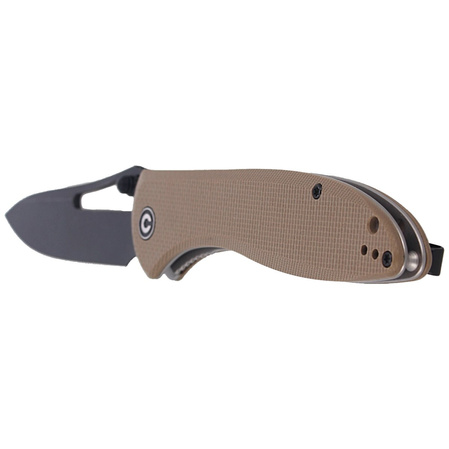 Nóż składany CIVIVI Picaro Tan G10, Black Stonewashed (C916B)