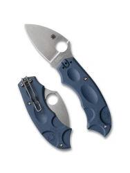 Nóż składany Spyderco Meerkat Sprint Run Cobalt Blue FRN, Satin SPY27 (C64PCBL)