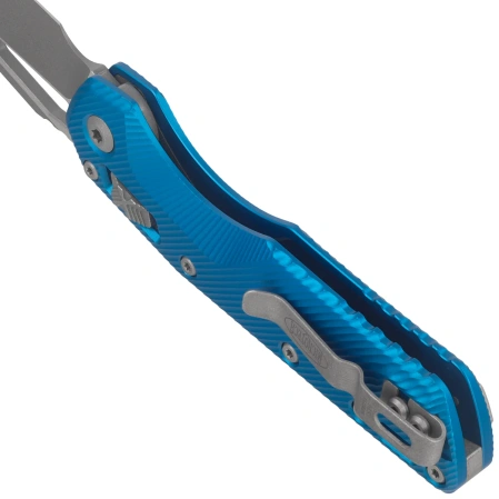 Microtech MSI Ram-Lok S/E Knife Fluted Blue Aluminium, Apocalyptic M390MK by Tony Marfione (210-10APFLBL)