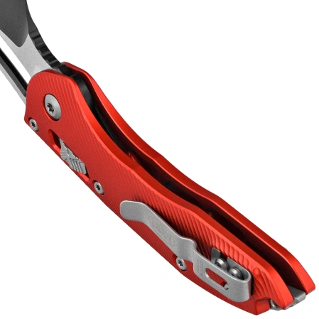 Microtech Stitch-M Ram-Lok S/E Knife Fluted Red Aluminium, Black M390MK by Borka Blades and Tony Marfione (169RL-1FLRD)