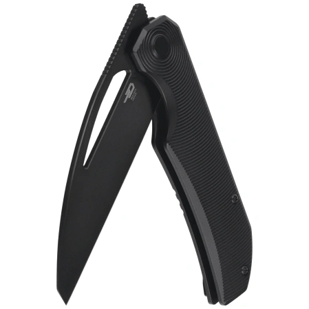 Bestech Taipan Knife Black PVD Titanium, Satin DLC MagnaCut by James Lowe (BT2503E)