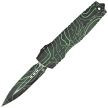 Microtech Luminary ZBP D/E Signature OTF Knife Topographic Night Ops Aluminum, Topographic Night Ops M390MK by Tony Marfione (1270-1TPNOS)