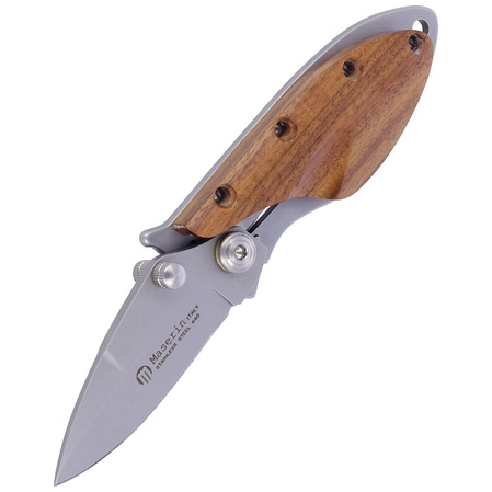 Maserin Onefold Pao Santos Wood, Bead Blasted 440C by Moris Baroni Knife (550/SA)