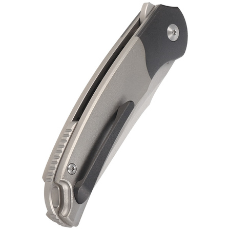 Bestech Supernova Grey Titanium/Black Zirconium, Satin M390 Knife (BT2111A)