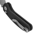 Kubey Sparrow Knife Black G10, Satin San Mai AUS-10 (KU449A)