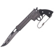 Martinez Albainox Revolver Silver 50mm Keyring Knife (19487)