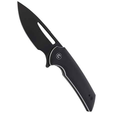 CIVIVI Knife Odium Black G10, Black Stonewashed by Ferrum Forge Knife Works (C2010E)