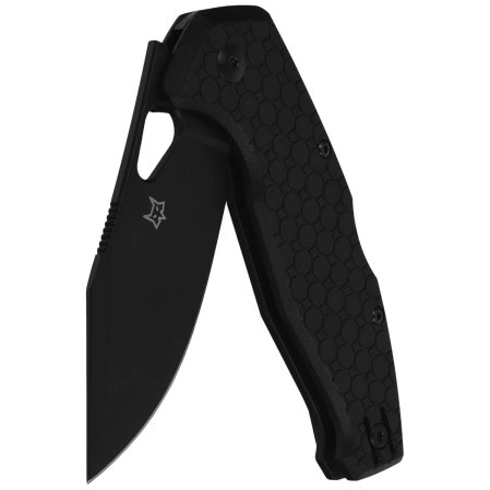 Fox Kita Knife Black FRN, Black Top Shield Niolox by Jesper Voxnaes (FX-625 BB)