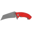 Kubey Anteater KU212H Knife Red G10, Sandblasted 14C28N