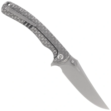 WeKnife Dracarys LE No ???/199 Gray Titanium, Stonewashed M390 (WE25061B-1)