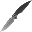 Nóż składany RikeKnife Viper 4 Dark Gray Titanium, Beadblasted M398 by Richard Wu  (Viper 4-DG)