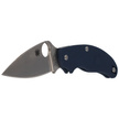 Spyderco UK Penknife FRN Dark Blue CPM S110V PlainEdge Knife (C94PDBL)