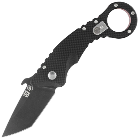 Spartan Blades Ronin Shoto Knife Black G10, Black TiN CPM 154CM by Tu Lam (SFBL9BK)