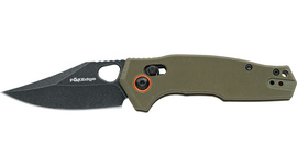 Nóż składany FoxEdge Crew OD Green G10, Black Stonewashed PTFE 9Cr14Mov (FE-039 G10OD)