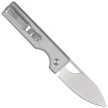 Nóż składany Kizer Little Ringbo Gray Aluminium, Satin AEB-L by Matija Milović (V3708A1)