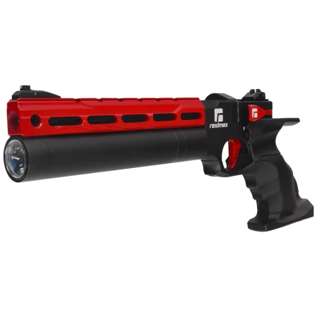 Reximex RP Race Red 5.5 mm PCP Air Pistol with Regulator