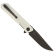 Bestechman Dundee Knife White G10, Grey PVD D2 by Ostap Hel (BMK01I)