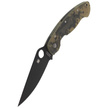Nóż składany Spyderco Military Digital Camo G10, Black DLC CPM S30V by Sal Glesser (C36GPCMOBK)