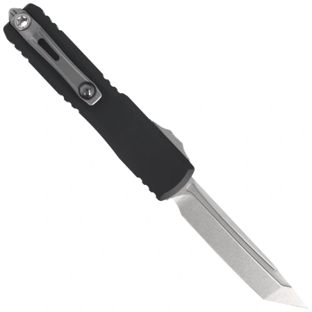 Nóż automatyczny OTF Microtech Ultratech Gen III ZBP T/E Black Aluminium, Stonewashed M390MK by Tony Marfione (1123-10)