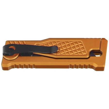Reate EXO-U V2 Utility Knife Gold Diamond Pattern Aluminum, Stainless Steel