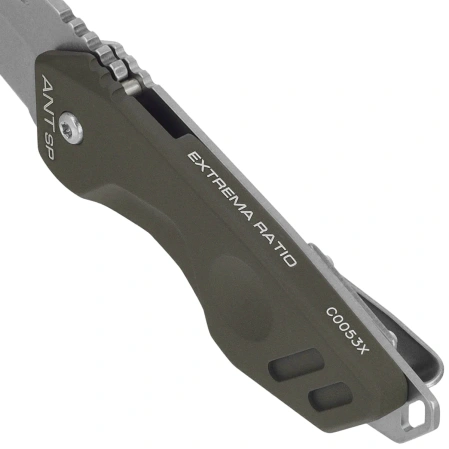 Nóż składany Extrema Ratio ANT SP Ranger Green Aluminium, Stonewashed N690 (04.1000.0469/SW/GRN)
