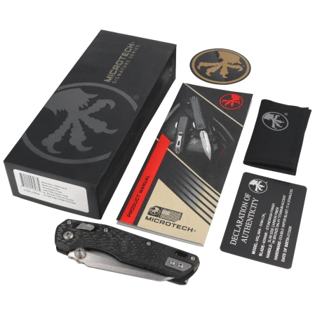 Microtech MSI Ram-Lok Mini S/E Marfione Select Knife Carbon Fiber, Stonewashed M390MK by Tony Marfione (210M-10MS8)