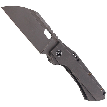WE Knife Roxi 3 Gray Titanium, Gray Stonewashed CPM S35VN by Todd Knife and Tool (19072-1)