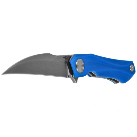 Nóż składany Bestech Ivy Blue G10, Stonewashed 14C28N by Ostap Hel (BG59B)
