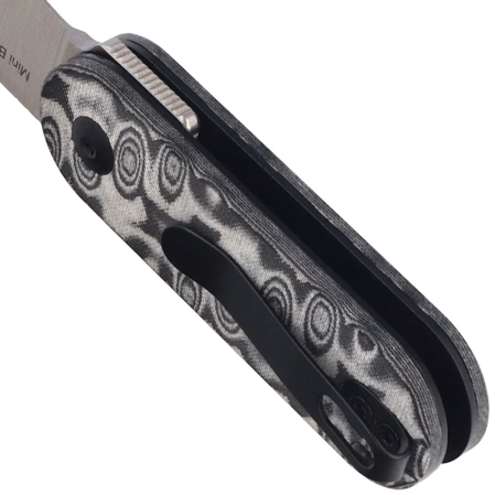 Nóż składany Kizer Mini Bay Vortex Micarta, Satin 14C28N by Azo (V2583A6)